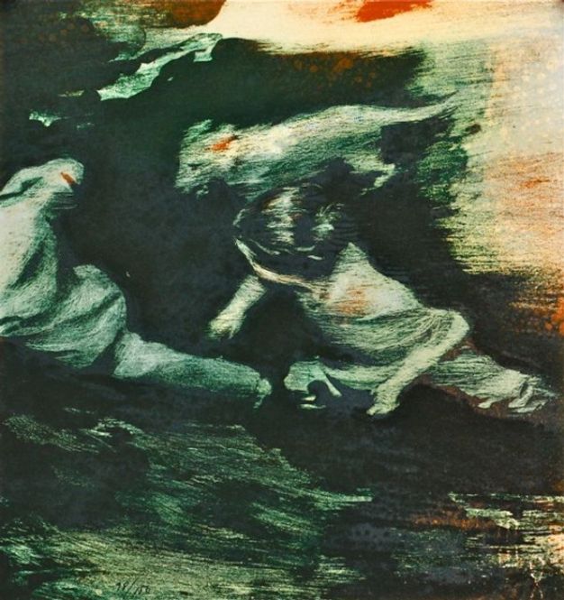 Hovedbilde Lars Elling, u/t litografi C
