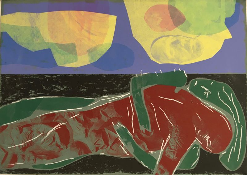Sverre Bjertnæs, serigrafi fra Minnetriologien I
